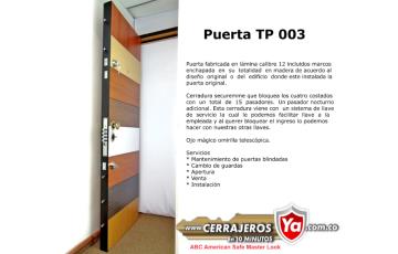 Cerrajería Puertas de Seguridad Securemme Puertas Blindadas Mult Lock